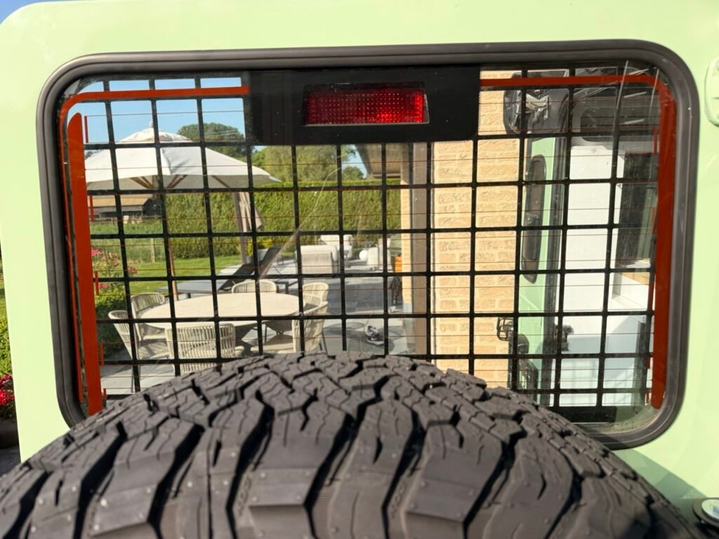 Terrafirma Defender Rear Window Guard REVIEW: Best Molle Panel? 2 Defender rear window guard