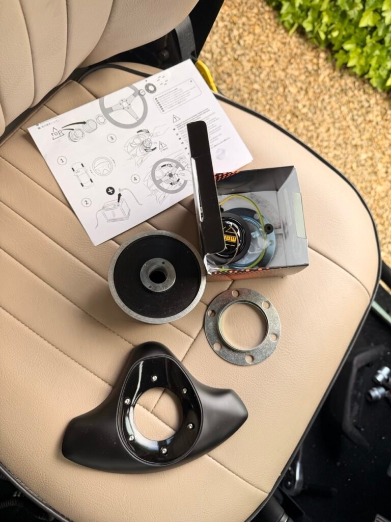 MOMO Steering Wheel Review: Best Off-Road Steering Wheel? 4 Placing the hub on the steering wheel