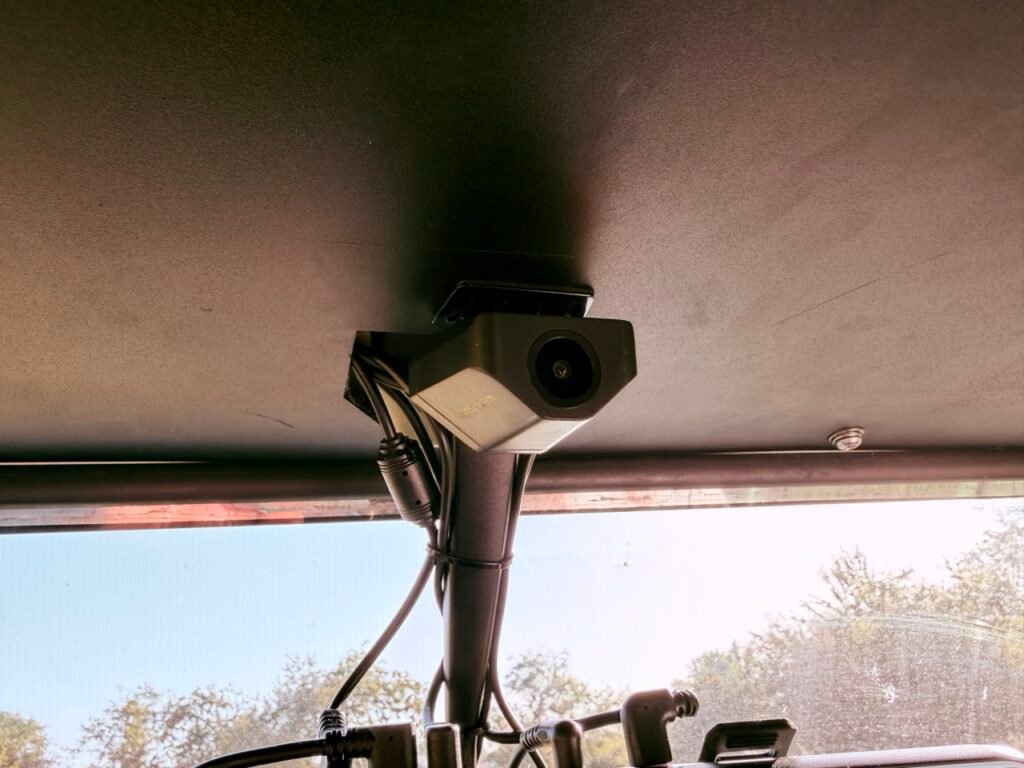 WOLFBOX Mirror Dash Cam Review After 30 Days of Overlanding Use 3 Cabin camera facing us