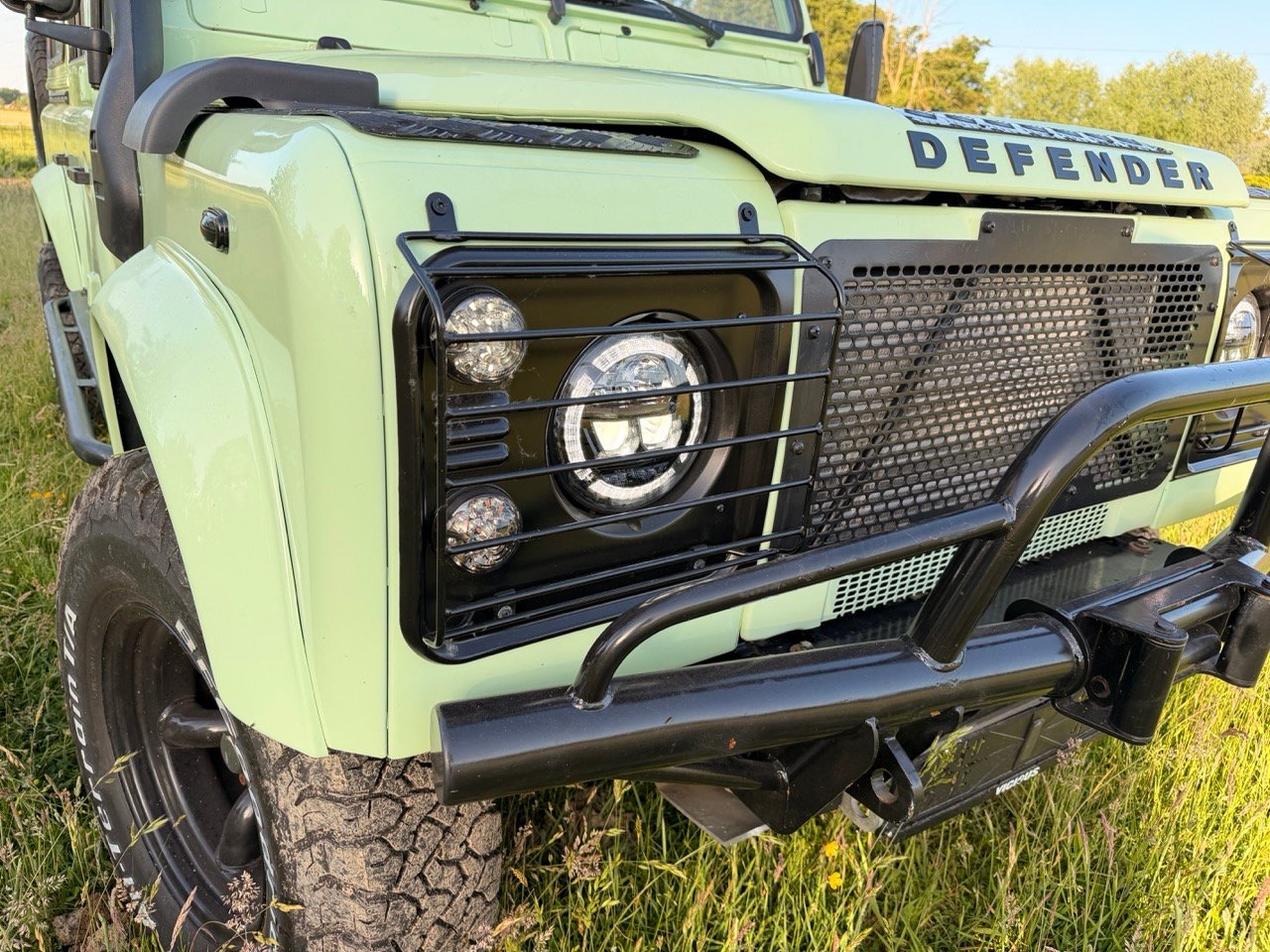 Lynx Halo LED headlights for Defender: review after installing them on our build 1 Front LED headlights for Defender