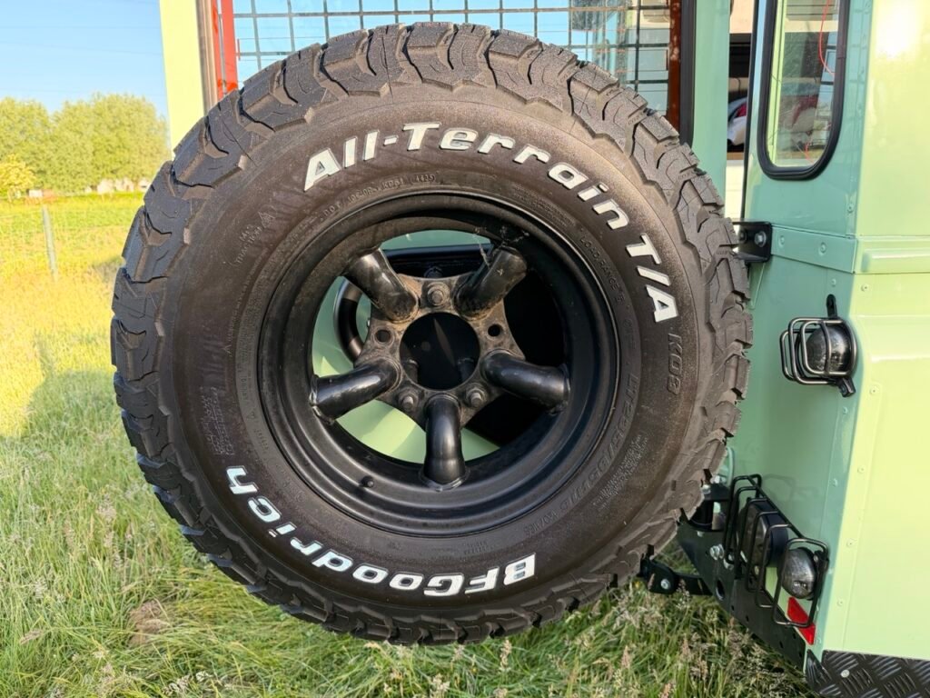 Defender swing away spare wheel carrier review: worth it for overland travel? 5 Defender swing away spare wheel carrier