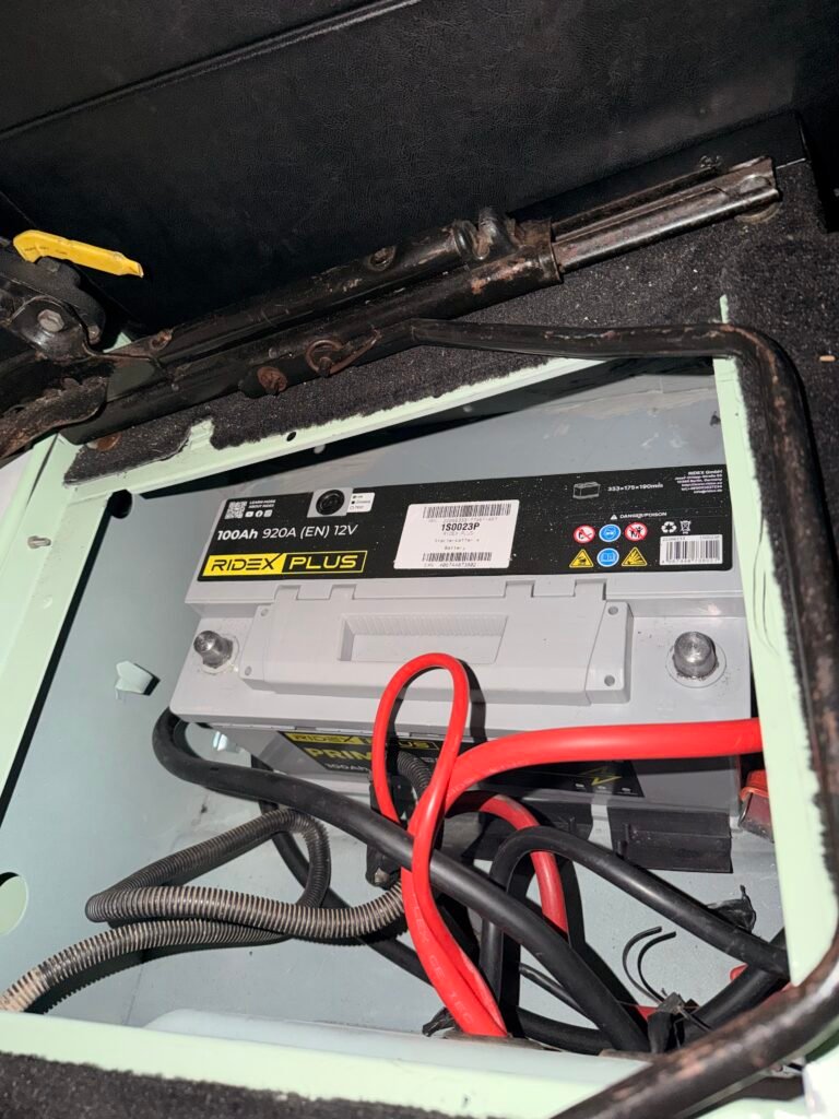 How to Ship a Car from Hamburg to Uruguay (Real 2026 Costs) 18 showing the disconnected battery