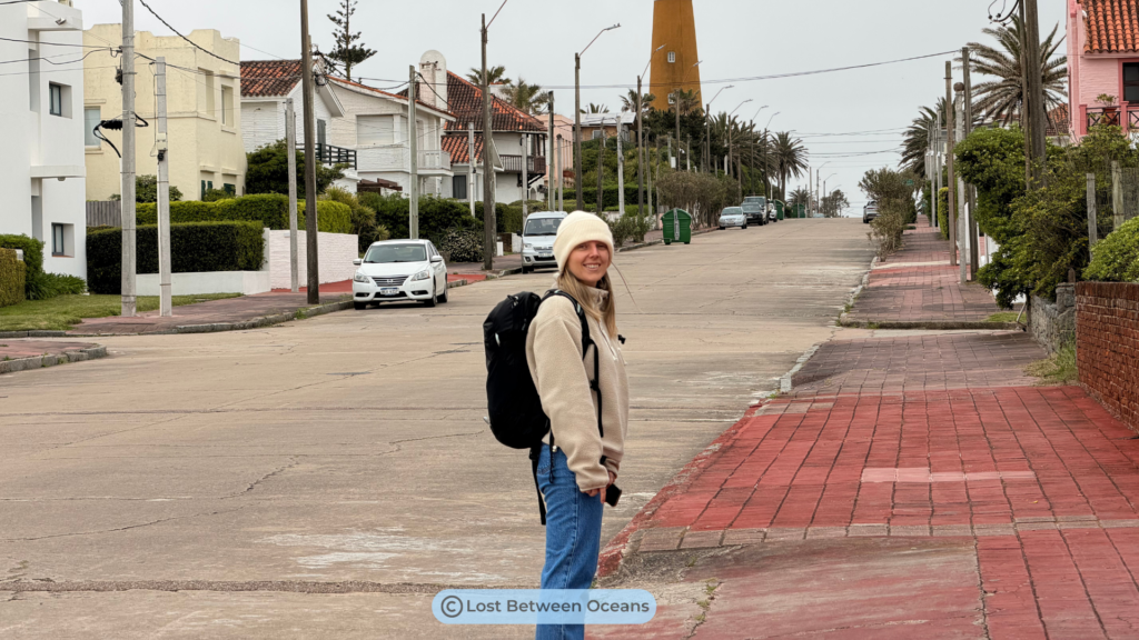 What to Pack for Uruguay: Our Essential Packing List 14 Laura in Punta del Este duffled in since it was a cold morning