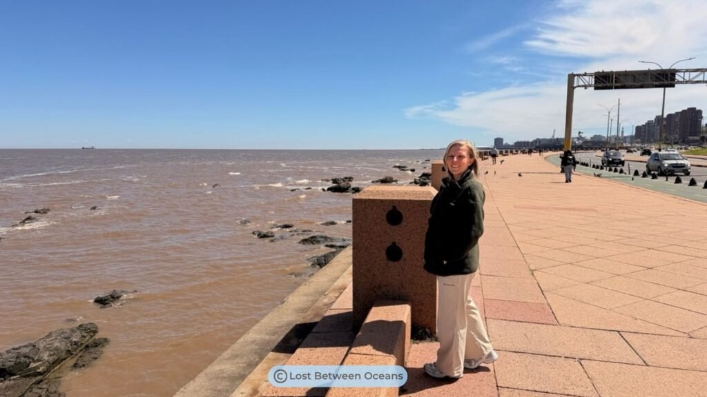 Is Montevideo Worth Visiting? An Honest 2026 Answer 17 Laura walking the Rambla
